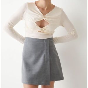 & Other Stories Fitted Cut-Out Top